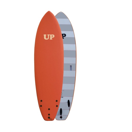 [3455] SURFBOARD SOFT WAY UP 7 ́0 ORANGE