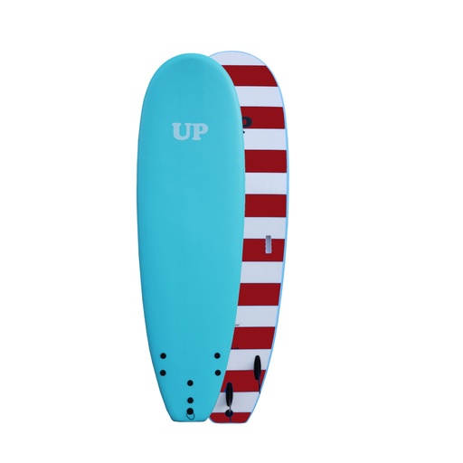 SURFBOARD SOFT SIMPLY UP 7 ́0 AQUAMARINE | WHITE